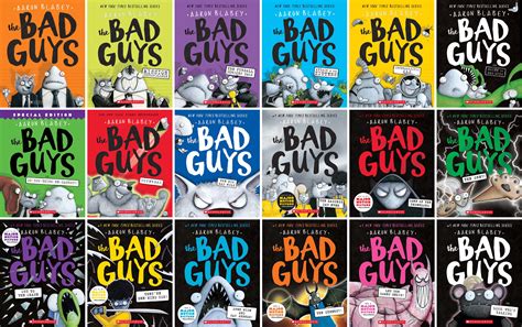 how many bad guys books are there